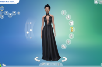 Женское платье Keira Sims 4